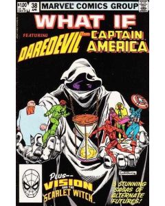 What If (1977) #  38 (7.0-FVF) Daredevil, Capt. America, Vision, Scarlet Witch