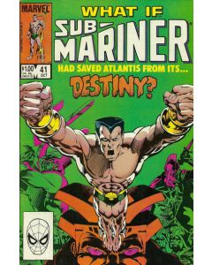 What If (1977) #  41 (7.0-FVF) Sub-Mariner