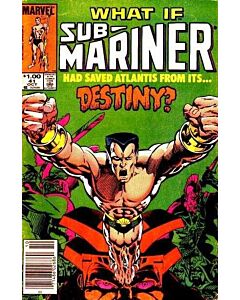 What If (1977) #  41 Newsstand (4.5-VG+) Sub-Mariner, Pen marks on cover