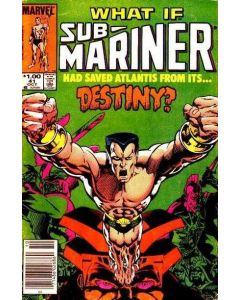 What If (1977) #  41 Newsstand (4.5-VG+) Sub-Mariner, Pen marks on cover