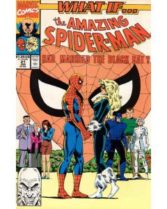 What If (1989) #  21 (8.0-VF) Spider-Man, Black Cat