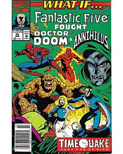 What If (1989) #  35 Newsstand (6.0-FN) Fantastic 5, Dr. Doom, Annihilus