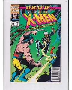 What If (1989) #  40 Newsstand (6.0-FN) Storm, X-Men, Pen ink on cover