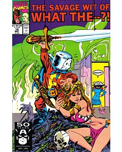 What The (1988) #  12 Pricetag on the cover (6.0-FN)