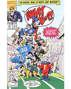What The (1988) #  23 (6.0-FN) Price tag on cover