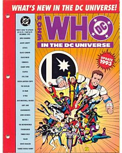 Who's Who in the DCU Update 1993 (1992) #   1 (8.0-VF) Magazine