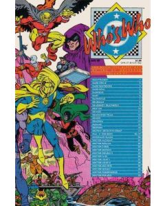 Who's Who (1985) #   6 (8.0-VF)