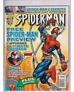 Wizard Spider-Man Mega Special (2004) # 2004 Cover B (6.0-FN) Price tag back cover