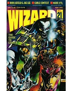 Wizard The Comics Magazine (1991) #  21 (8.0-VF) Magazine, W/ poster