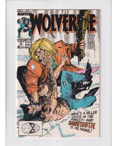 Wolverine (1988) #  10 (8.0-VF) (2042132) Sabretooth