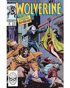 Wolverine (1988) #   4 (8.0-VF) Roughhouse, Bloodsport