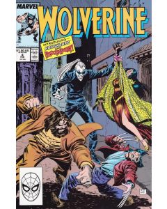 Wolverine (1988) #   4 (8.0-VF) Roughhouse, Bloodsport