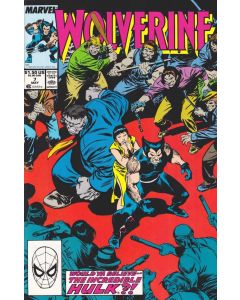 Wolverine (1988) #   7 (6.0-FN) Hulk (Mr. Fixit)