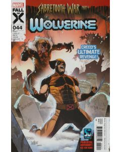 Wolverine (2020) #  44 Cover A (9.0-VFNM) Fall of X, Sabretooth War