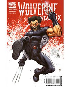 Wolverine Weapon X (2009) #   5 Cover B (6.0-FN) Price tag on cover