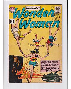 Wonder Woman (1942) # 124 (3.0-GVG) (264235) 1" cover tear