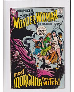 Wonder Woman (1942) # 186 (1.8-GD-) (264464) Back cover tear