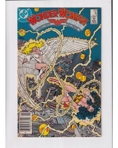 Wonder Woman (1987) #  16 Newsstand (5.0-VGF) Silver Swan