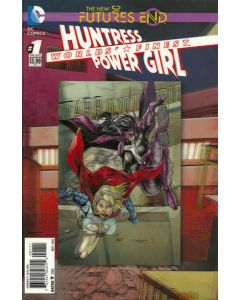 Worlds' Finest Futures End (2014) #   1 Lenticular 3-D (9.4-NM) Huntress, Power Girl