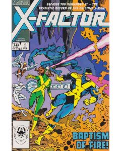 X-Factor (1986) #   1 (5.0-VGF) 1st Russel Collins