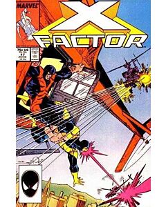 X-Factor (1986) #  17 (6.0-FN) 1st apps. Rictor & The Right, Thor cameo, Spine discoloration