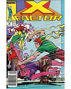 X-Factor (1986) #  20 Newsstand Taped Spine (3.0-GVG) Artie Leech