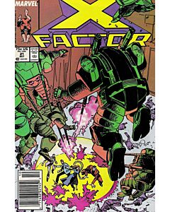 X-Factor (1986) #  21 Newsstand Taped Spine (3.0-GVG)