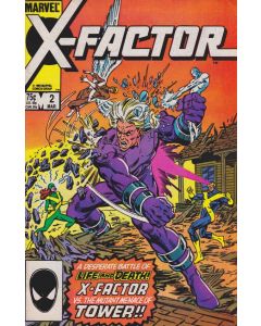 X-Factor (1986) #   2 (8.0-VF) 1st apps. Tower & Artie