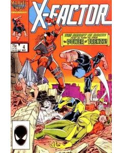 X-Factor (1986) #   4 (8.0-VF) 1st Frenzy