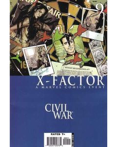 X-Factor (2006) #   9 (8.0-VF) Civil War, Quicksilver