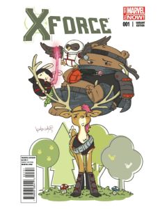 X-Force (2014) #   1 Cover D (9.0-VFNM) Katie Cook variant