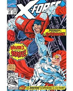 X-Force (1991) #  10 (7.0-FVF) 1st Team Appearance of the Externals