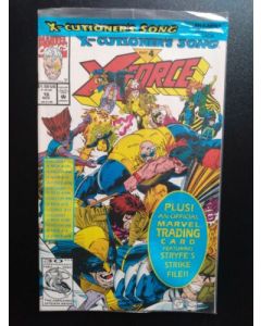 X-Force (1991) #  16 Polybagged (8.0-VF) X-Cutioner's Song, With card