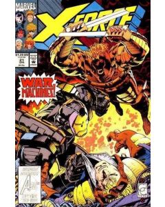 X-Force (1991) #  21 (6.0-FN) Shield Nick Fury Warmachine