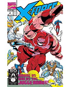 X-Force (1991) #   3 (7.0-FVF) Juggernaut Black Tom Spider-Man