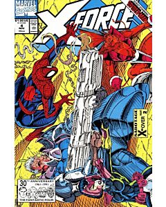 X-Force (1991) #   4 (7.0-FVF) 3rd Deadpool Spider-Man