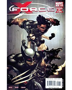 X-Force (2008) #   1 (6.0-FN) Clayton Crain art Price tag on back cover