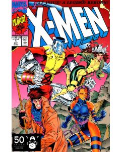 X-Men (1991) #   1 Cover B (8.0-VF) 1st Acolytes, 1st Blue + Gold Team, Connecting Variant