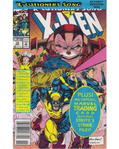 X-Men (1991) #  14 Polybagged Newsstand (8.0-VF) X-Cutioner's Song, Sealed, With card