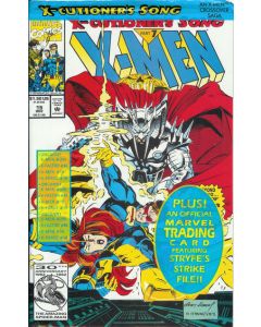 X-Men (1991) #  15 Polybagged (7.0-FVF) with Card X-Cutioner's Song