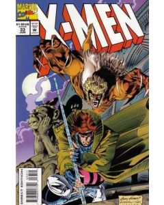 X-Men (1991) #  33 (8.0-VF) Sabretooth, Gambit