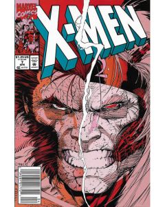 X-Men (1991) #   7 Newsstand (5.0-VGF) Price tag residue