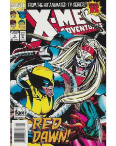 X-Men Adventures (1994) #   4 Newsstand (6.0-FN) Omega Red, With cards