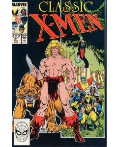 X-Men Classic (1986) #  21 (7.0-FVF) New back-up stories, Arthur Adams Cover