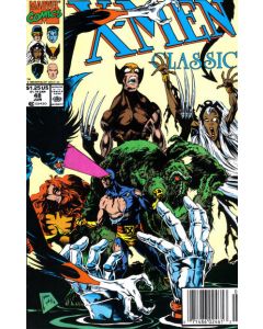 X-Men Classic (1986) #  48 Newsstand (5.0-VGF) Pen-mark on cover 
