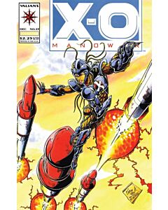 X-O Manowar (1992) #  23 (4.5-VG+) Rust migration