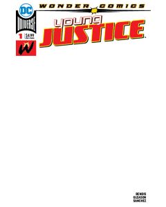 Young Justice (2019) #   1 Blank Variant (9.0-VFNM)