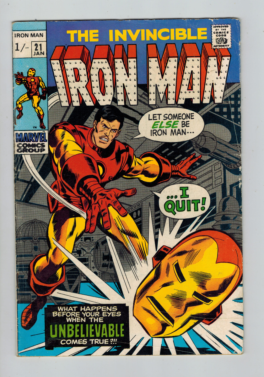 Iron Man (1968) # 21 UK Price (4.5-VG+) (2180797) 1970 | eBay