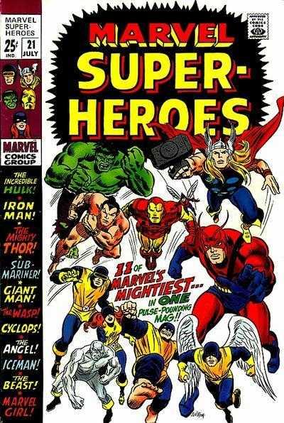 Marvel Super-Heroes (1967) # 21 (4.0-VG) 1969 | eBay