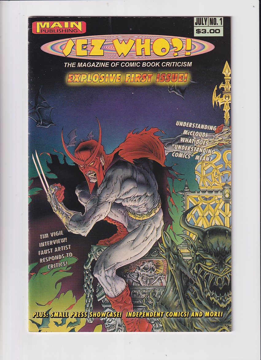 Sez Who (1994)  1 (5.0-VGF) Tim Vigil Interview 1994